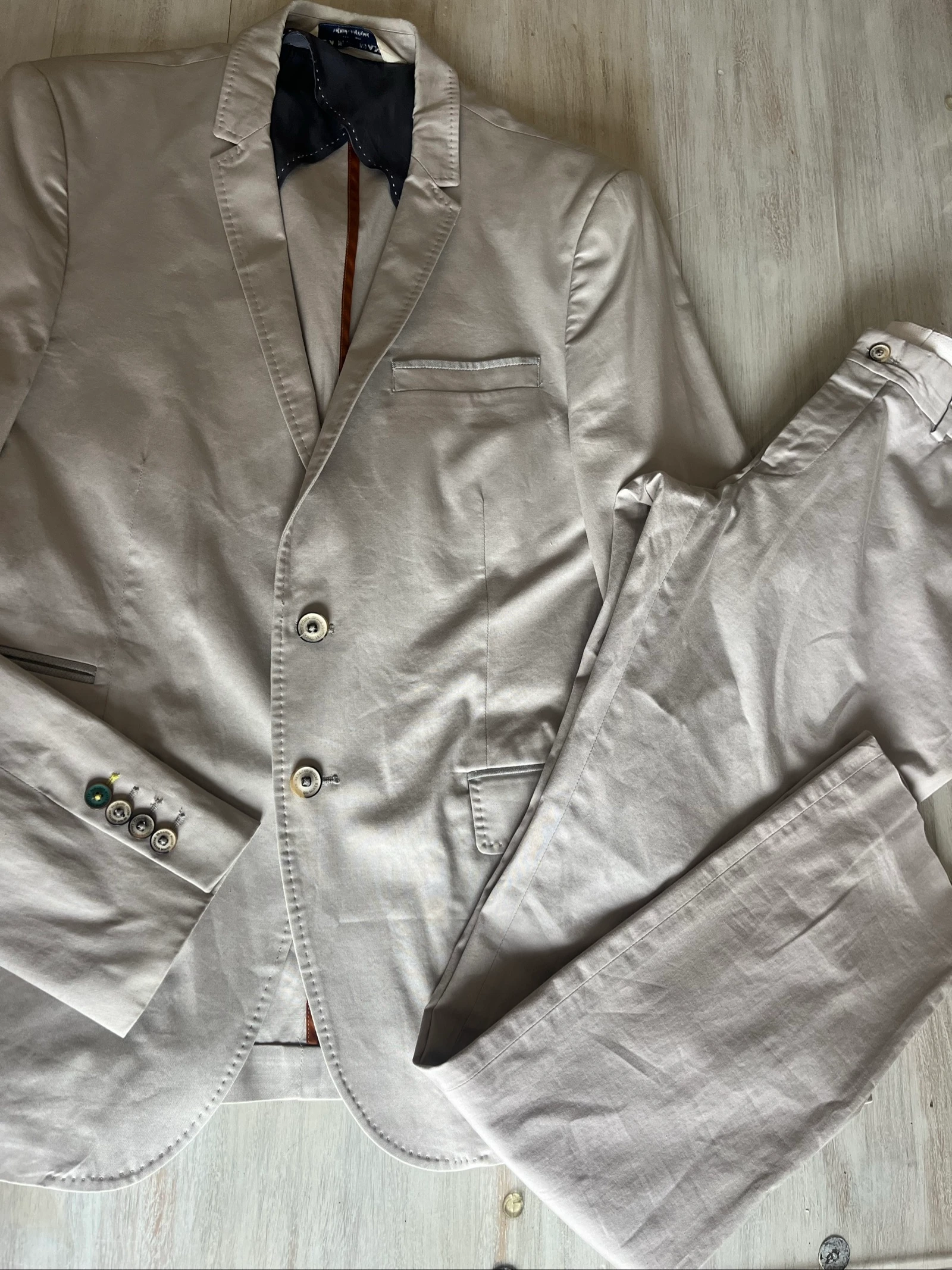 Costume Zara beige 